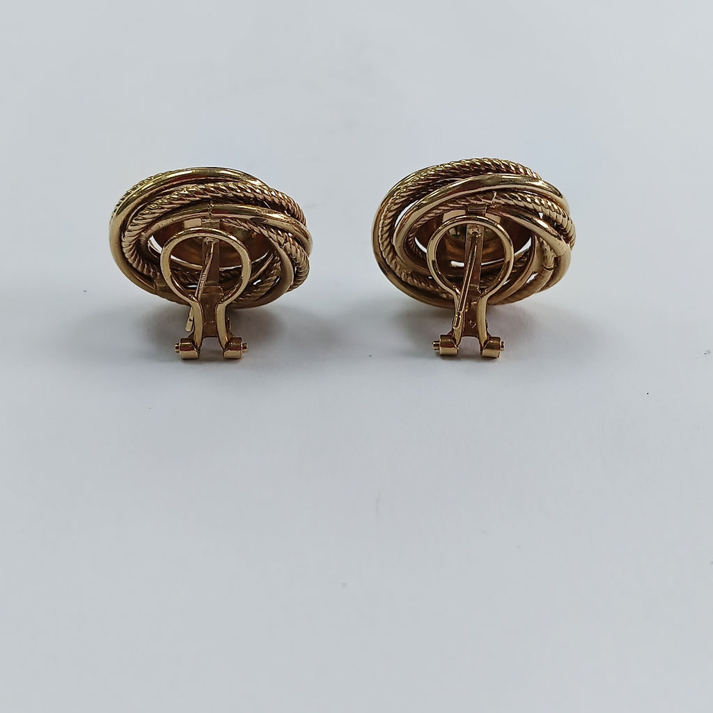 ARETES PAR ORO 14 K 8.8 GRMS (SEMINUEVO)