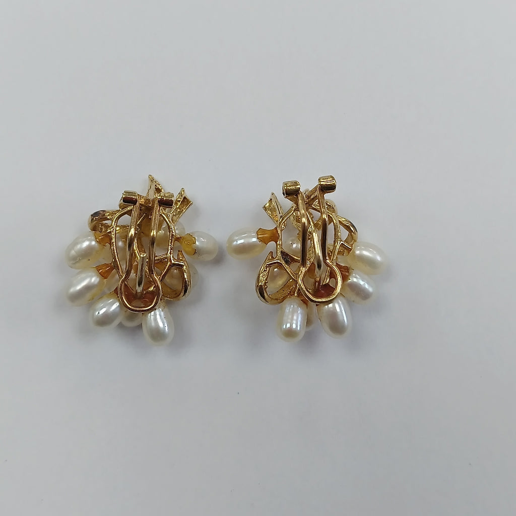 ARETES PAR ORO 14 K 9.1 GRMS (SEMINUEVO)