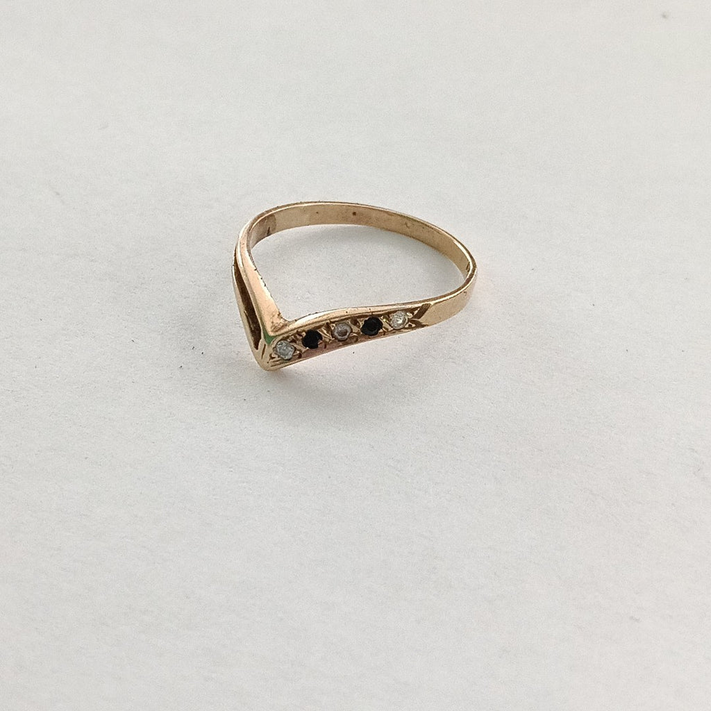 ANILLITO,ARRACADAS PAR ORO 14 K 1,50 GRMS (SEMINUEVO)