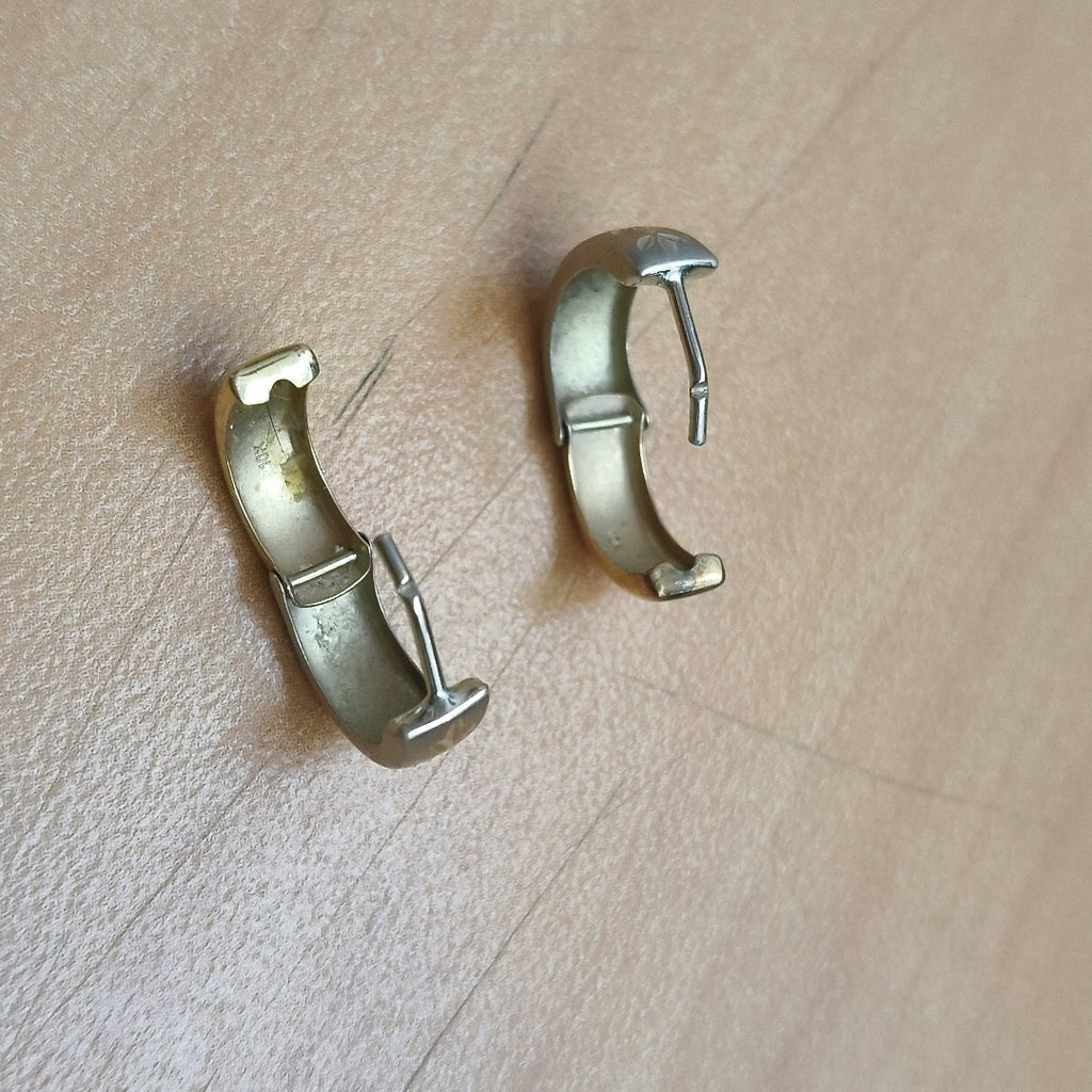 ARRACADAS PAR ORO 10 K 1.2 GRMS (SEMINUEVO)
