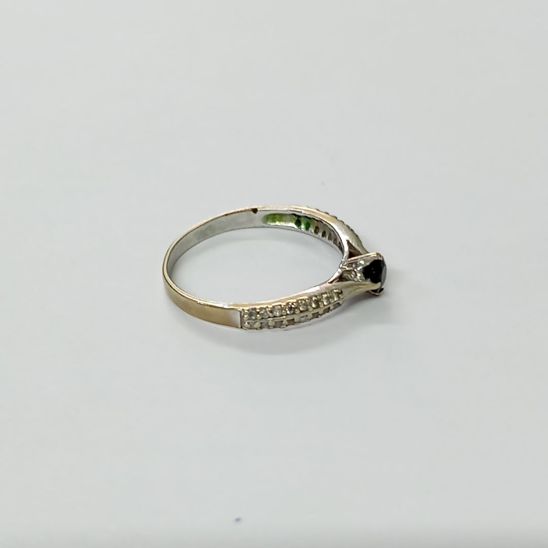 ANILLITO ORO, ORO BLANCO 14 K 2 GRMS (SEMINUEVO)