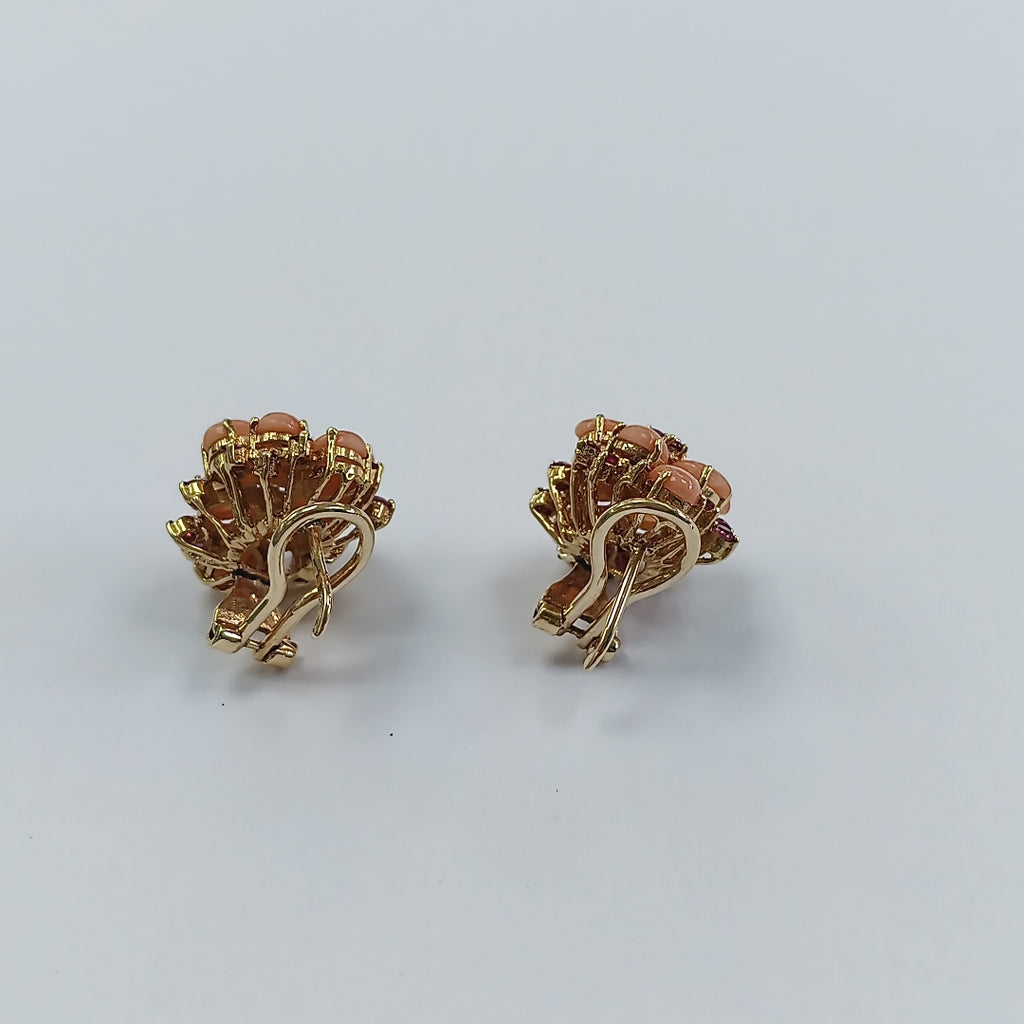 ARETES PAR ORO 14 K 11.2 GRMS (SEMINUEVO)
