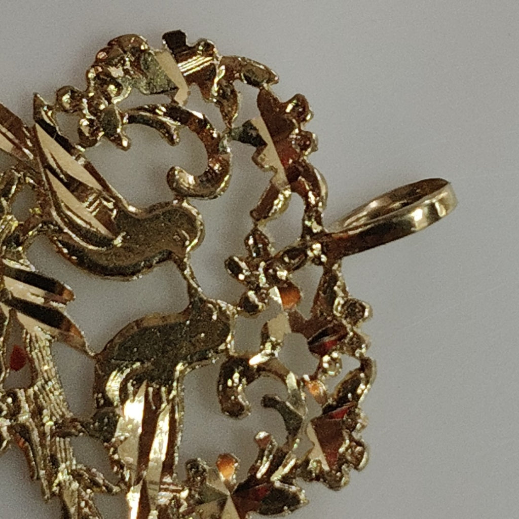 K1 0,80 GRMS 14 K ESPECIFICACIONES COMPLEMENTARIAS DIJE DE PALOMITAS (SEMINUEVO)