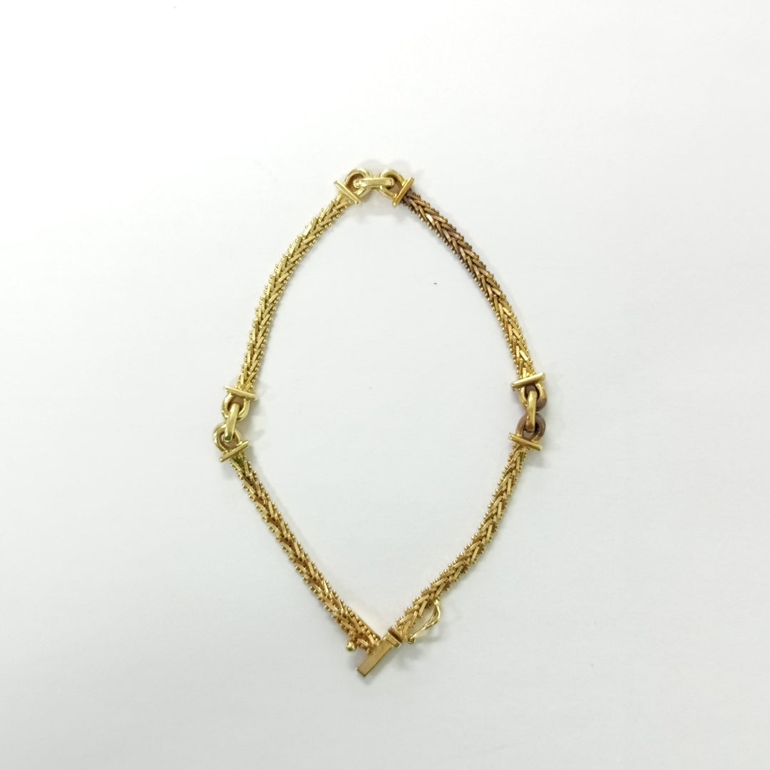 PULSERA ORO 14 K 7.8 GRMS (SEMINUEVO)