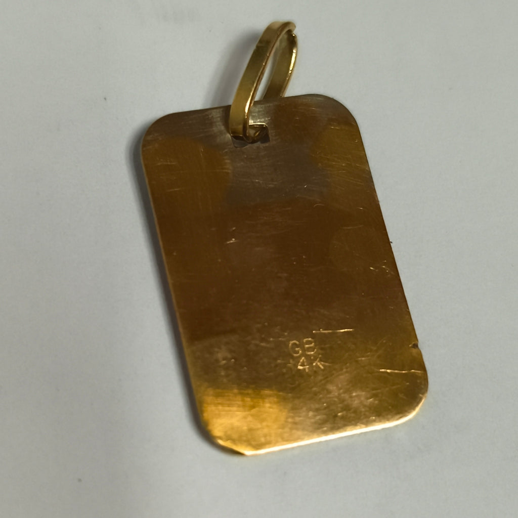 DIJE ORO COMBINADO 14 K 3,00 GRMS (SEMINUEVO)