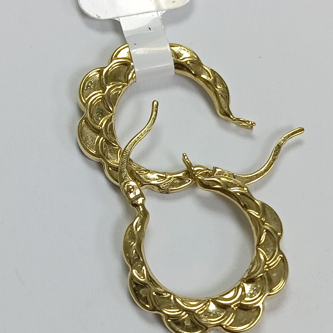 ARETES PAR ORO 14 K 1,90 GRMS (SEMINUEVO)