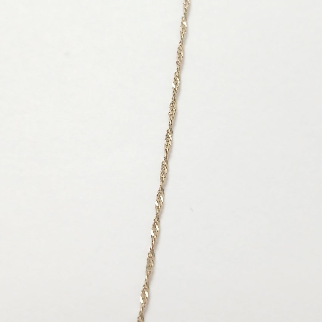 CADENA, DIJE ORO 10 K 1.6 GRMS (SEMINUEVO)