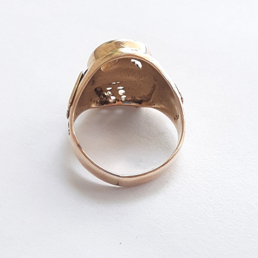 ANILLO ORO 14 K 7,50 GRMS (SEMINUEVO)