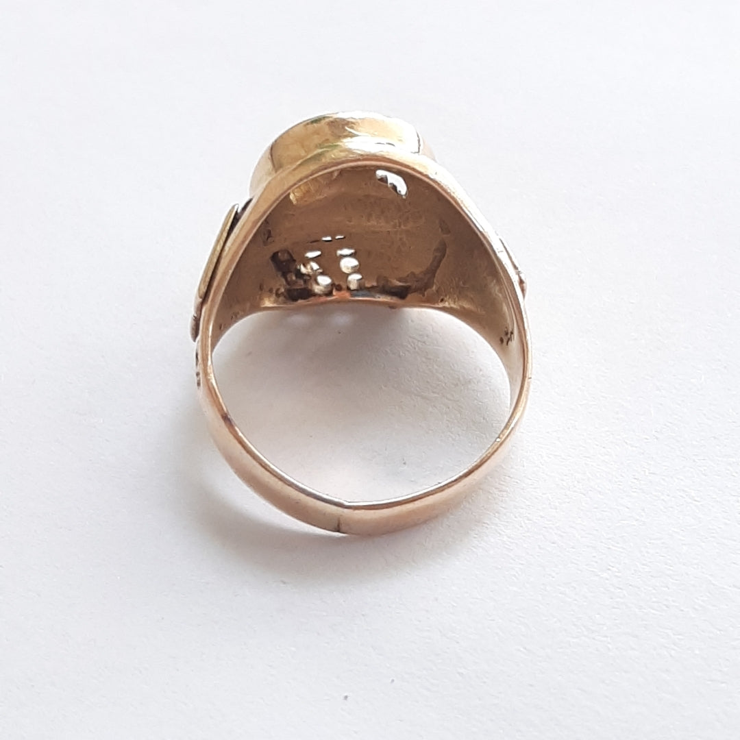 ANILLO ORO 14 K 7,50 GRMS (SEMINUEVO)