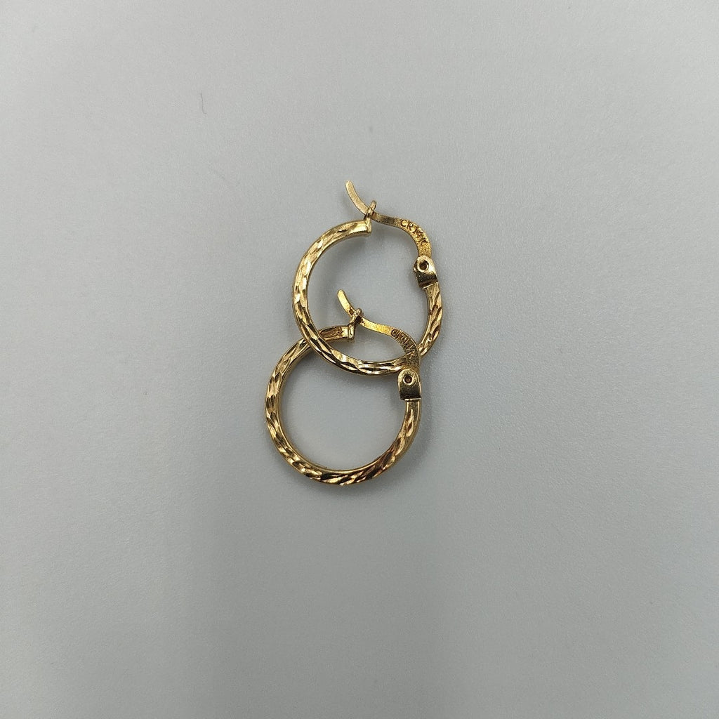 ARRACADAS PAR ORO 14 K 0.8 GRMS (SEMINUEVO)