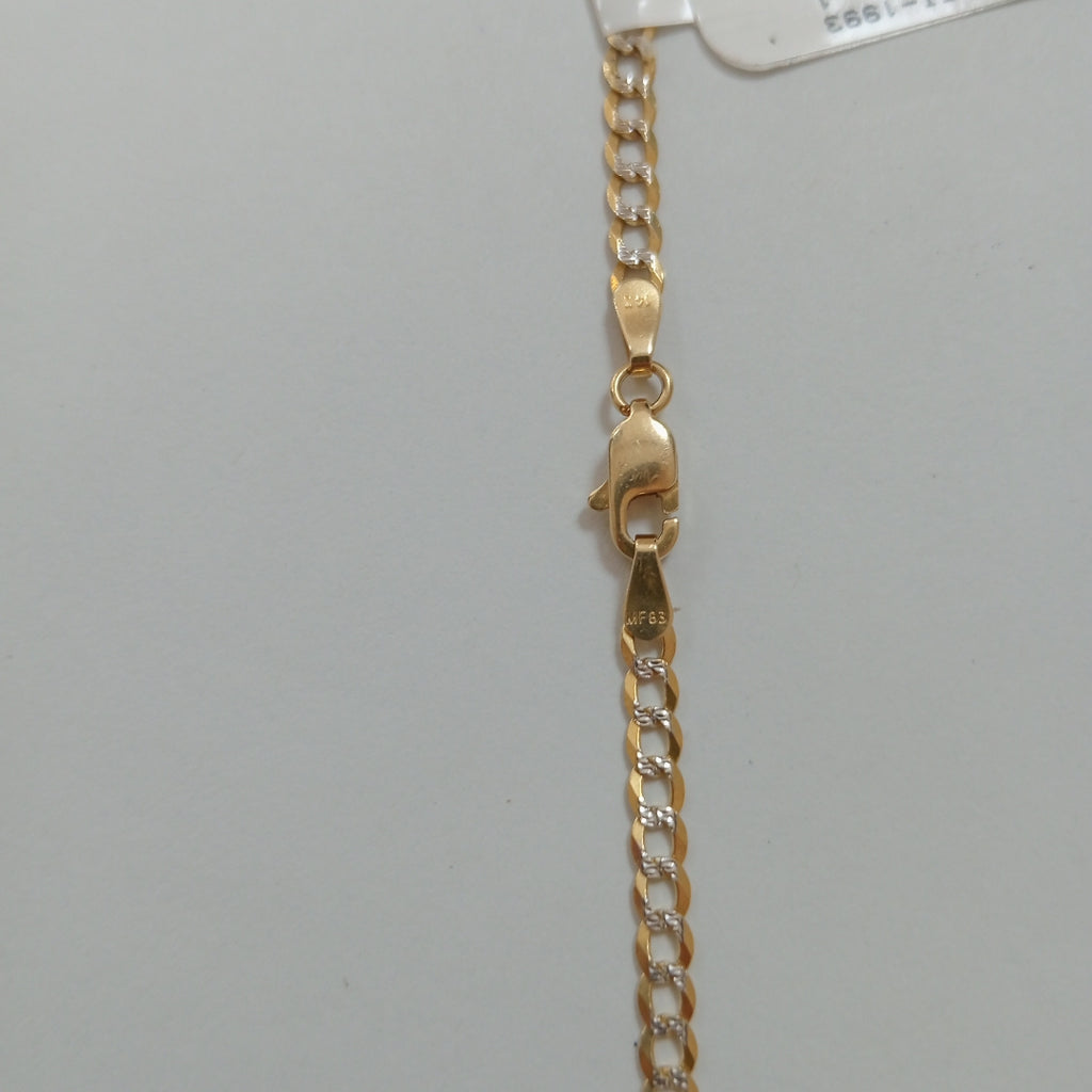 CADENA ORO,RODIADO 14 K 6,90 GRMS (SEMINUEVO)