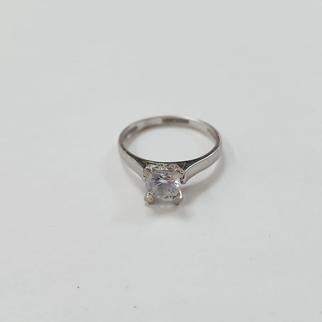 SOLITARIO ORO BLANCO 14 K 2,60 GRMS (SEMINUEVO)