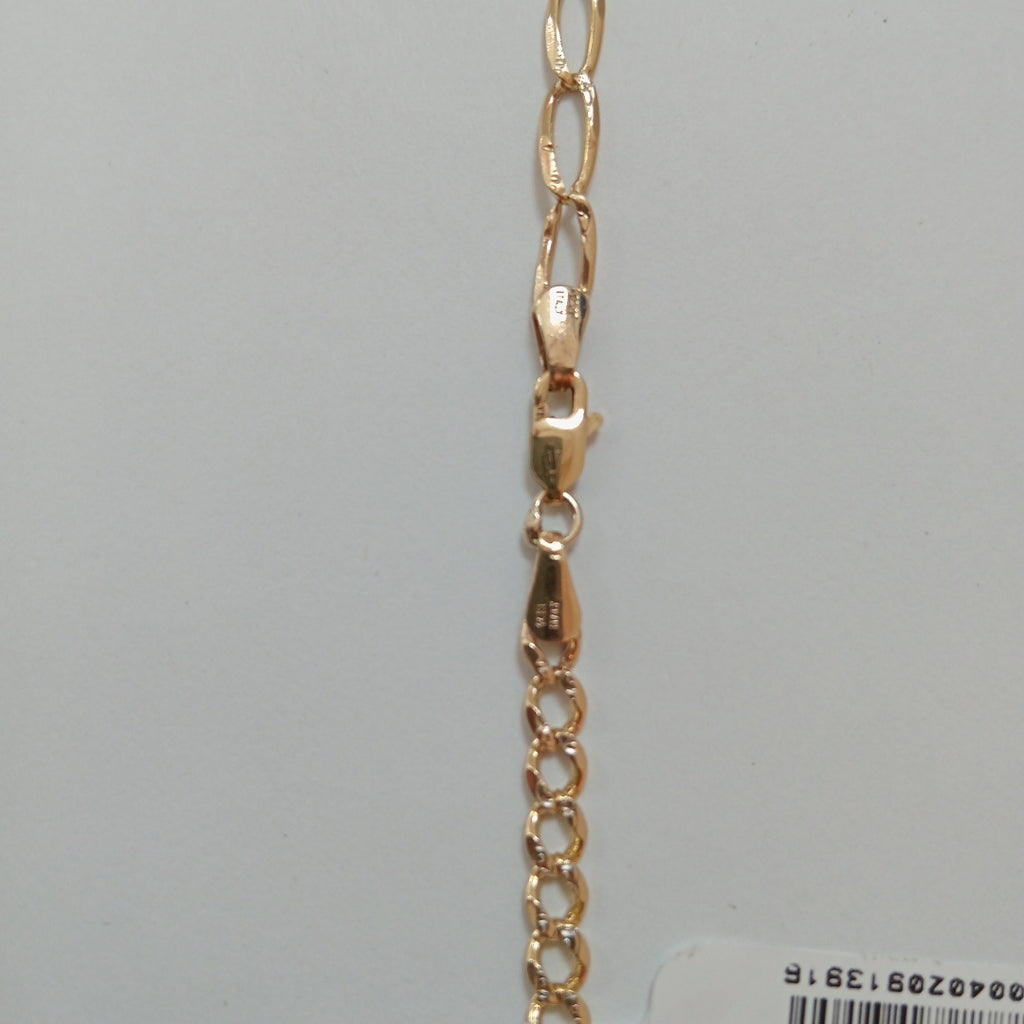 CADENA ORO, RODIADO 14 K 11.1 GRMS (SEMINUEVO)