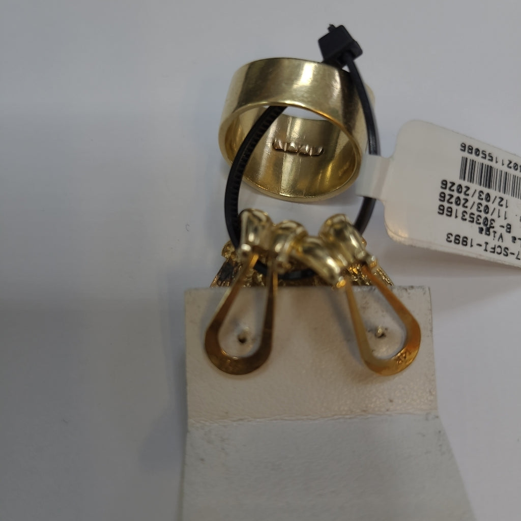 ANILLO,ARETES PAR ORO 14 K 19,20 GRMS (SEMINUEVO)