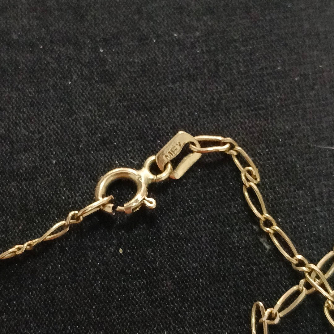 CADENA ORO 14 K 2,20 GRMS (SEMINUEVO)