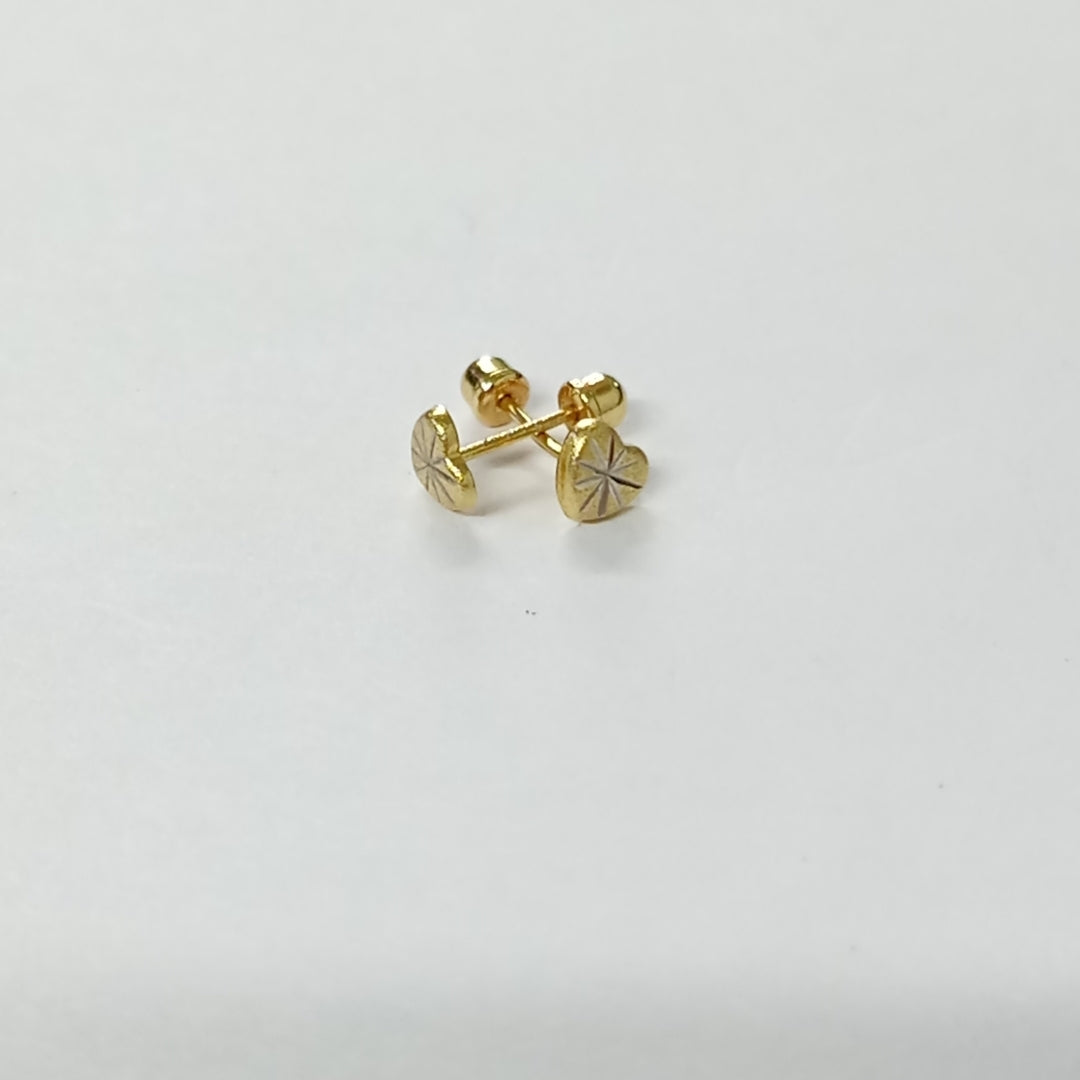 BROQUELES ORO 10K 1 (NUEVO)