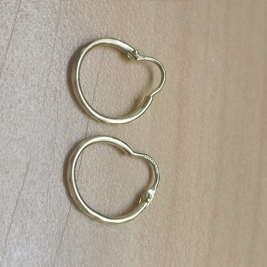 ARRACADAS PAR ORO 14 K 0.8 GRMS (SEMINUEVO)