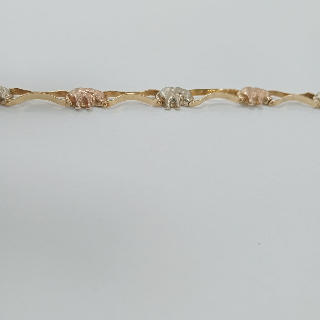 PULSERA ORO 14 K 7.4 GRMS (SEMINUEVO)