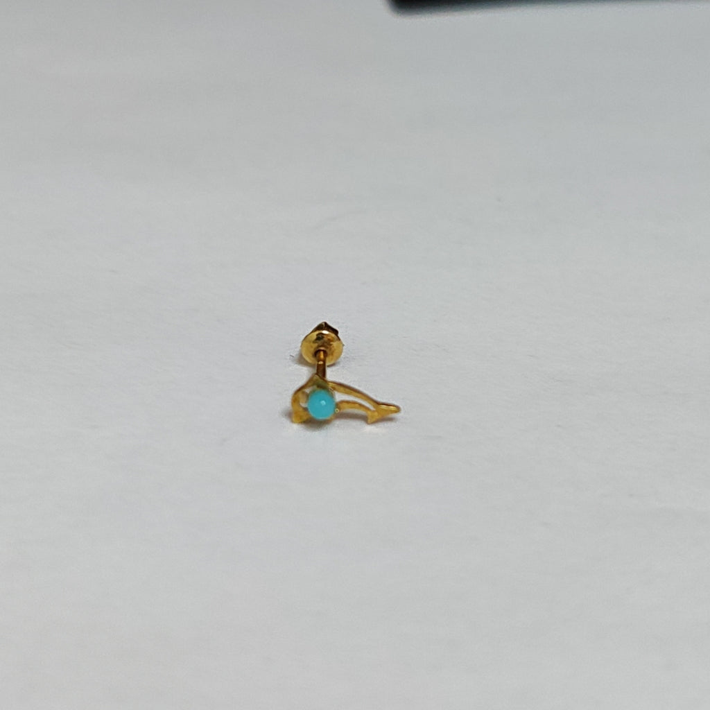 ARETES PAR ORO 14 K 0,50 GRMS (SEMINUEVO)