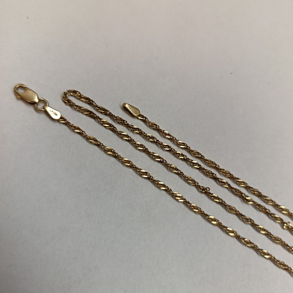 CADENA ORO 14 K 2,20 GRMS (SEMINUEVO)