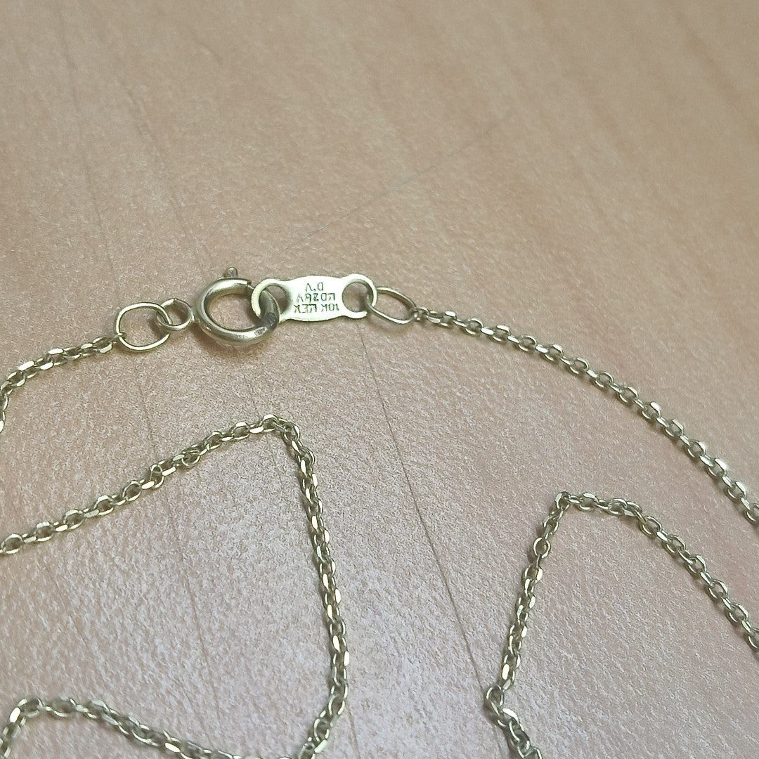 CADENA, DIJE ORO 10 K 2.4 GRMS (SEMINUEVO)