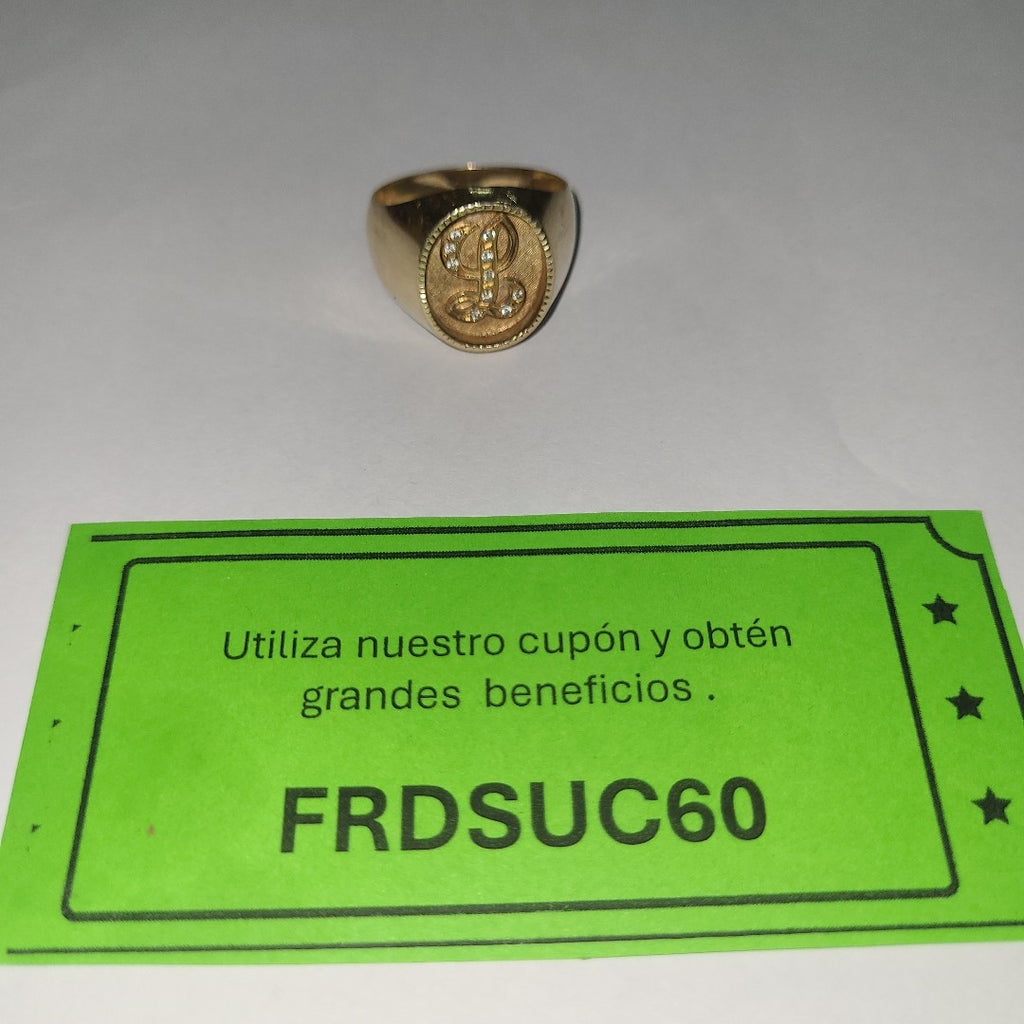 ANILLO ORO 14 K 16,10 GRMS (SEMINUEVO)