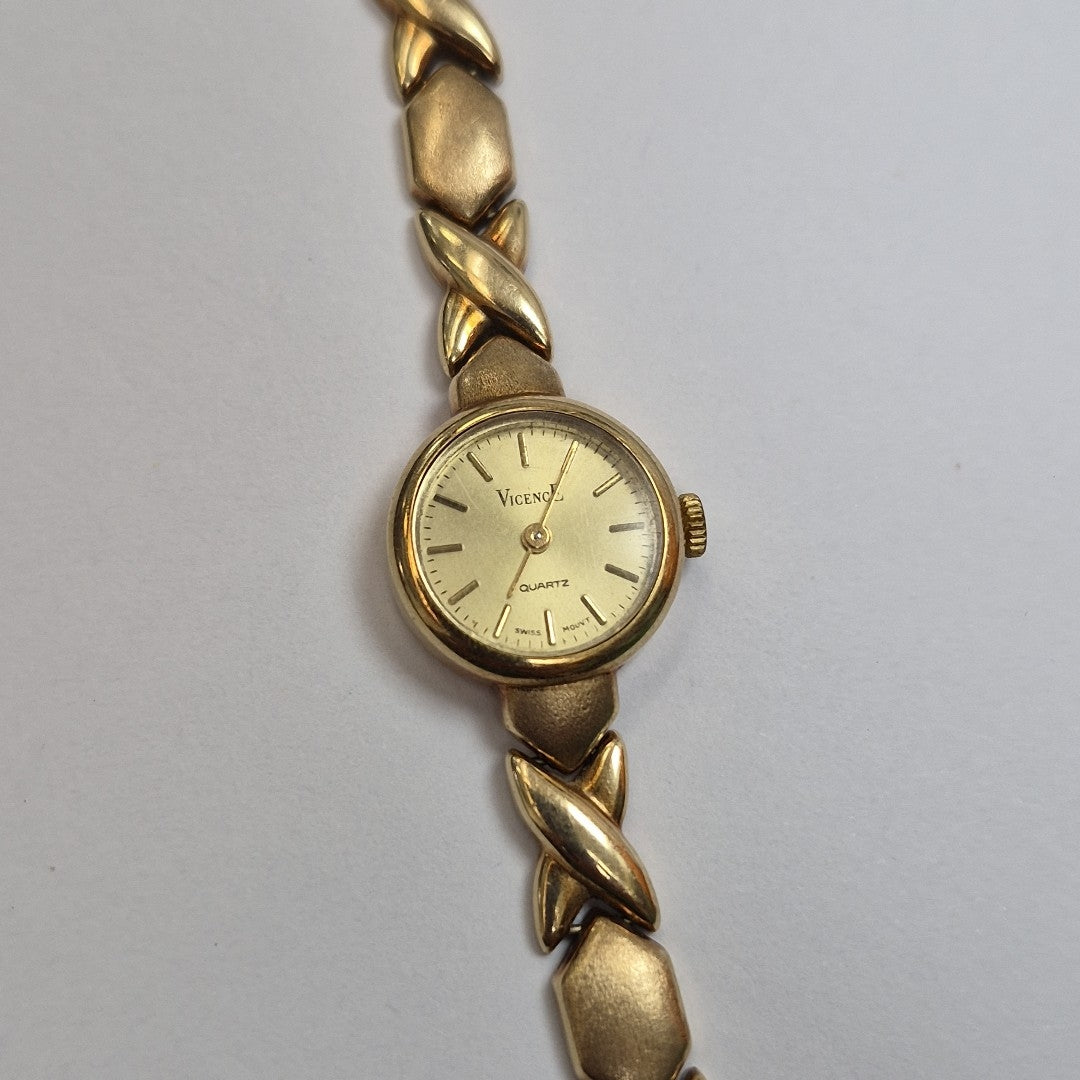 RELOJ CAJA Y PULSO ORO ORO 14 K 19,60 GRMS (SEMINUEVO)