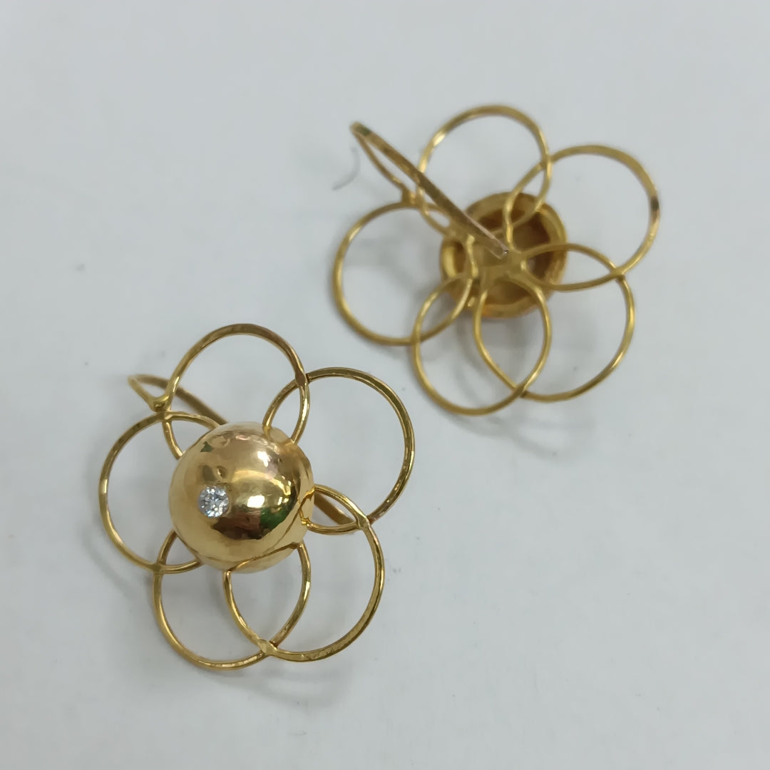 ARETES PAR ORO 10 K 4.3 GRMS (SEMINUEVO)