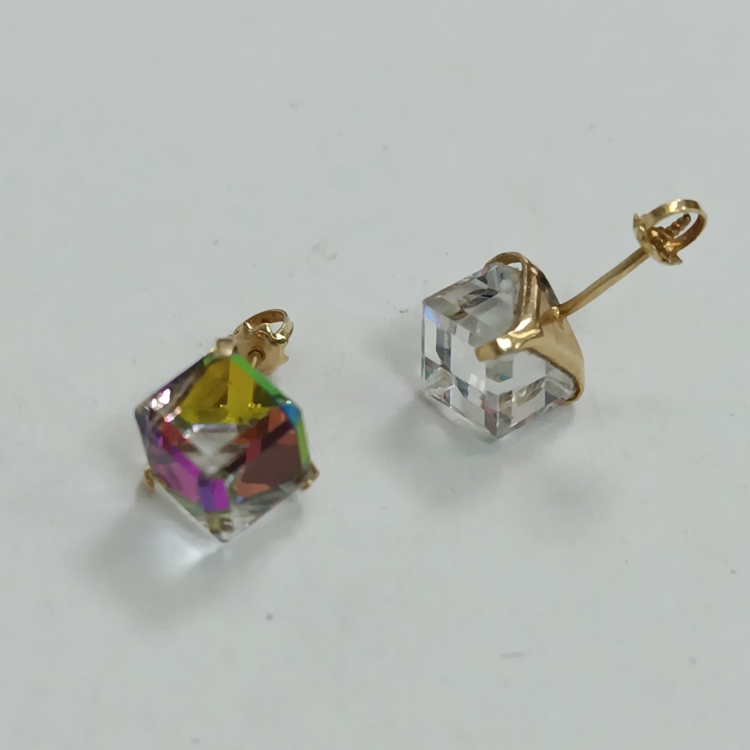 BROQUELES PAR ORO 14 K 1.7 GRMS (SEMINUEVO)