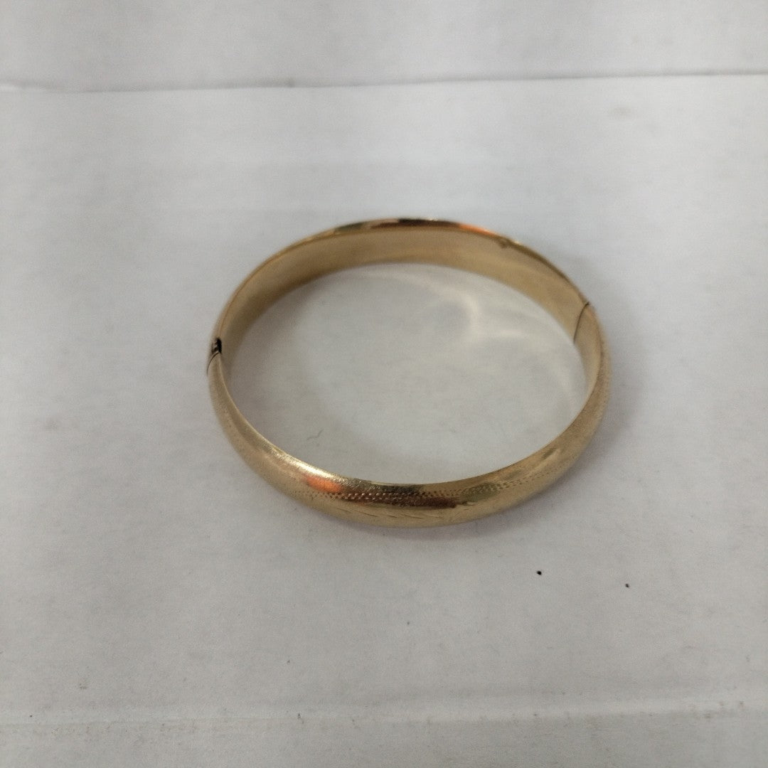 PULSERA RIGIDA ORO 14 K 14.4 GRMS (SEMINUEVO)