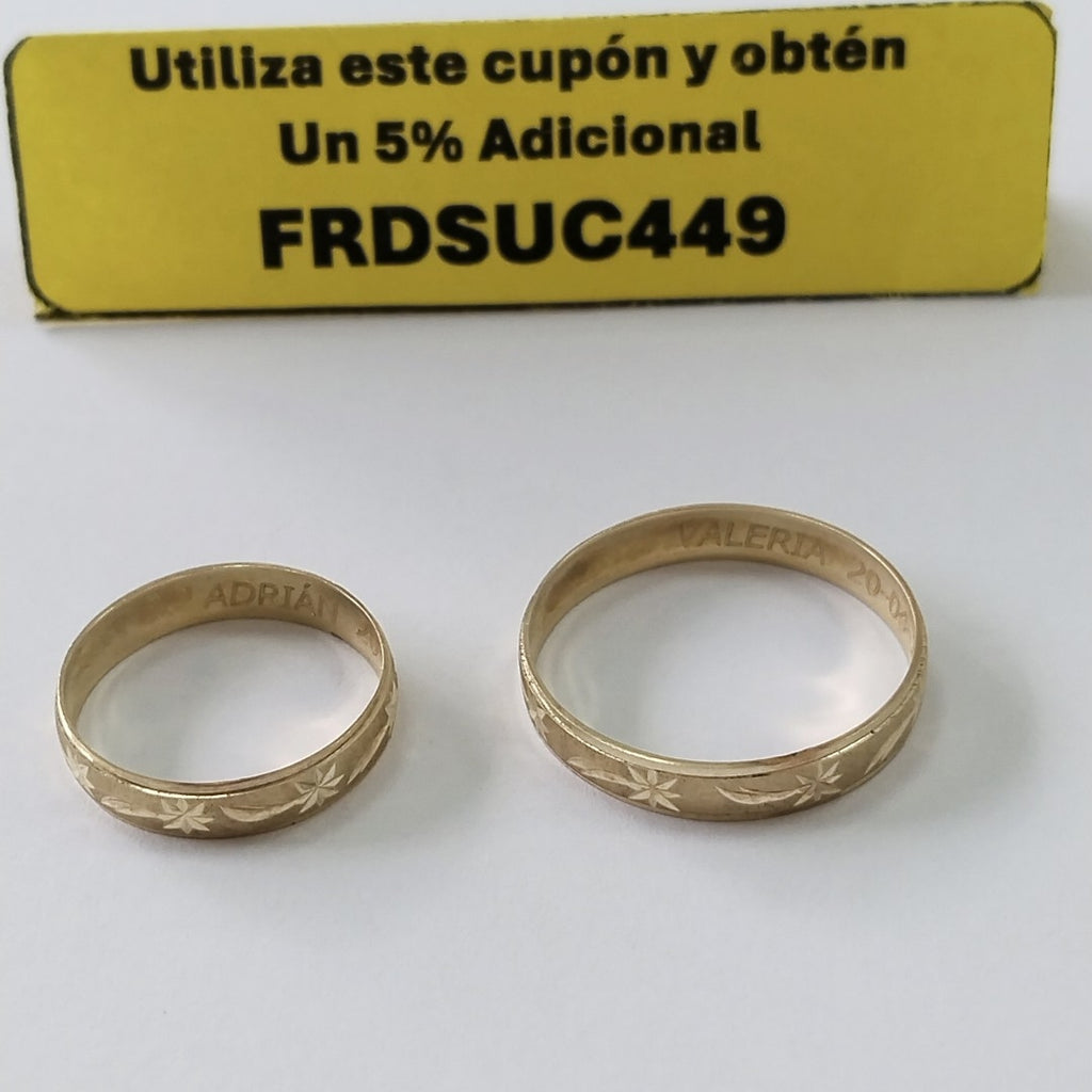 ARGOLLA ORO 14 K 3.1 GRMS (SEMINUEVO)