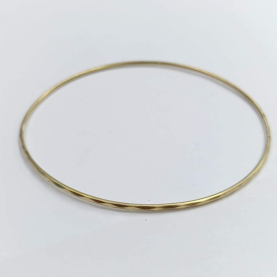 PULSERA RIGIDA ORO 14 K 2.6 GRMS (SEMINUEVO)