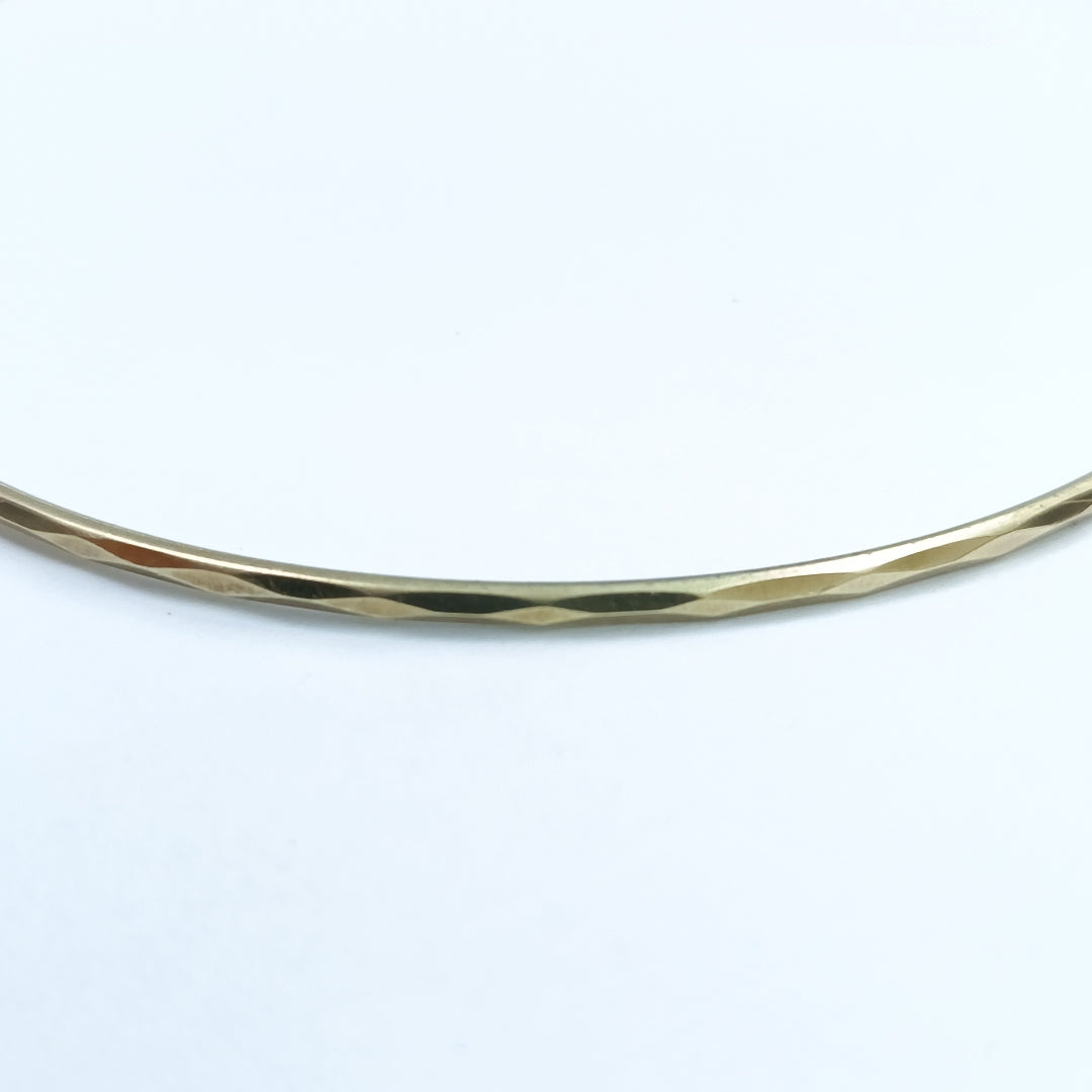 PULSERA RIGIDA ORO 14 K 2.7 GRMS (SEMINUEVO)