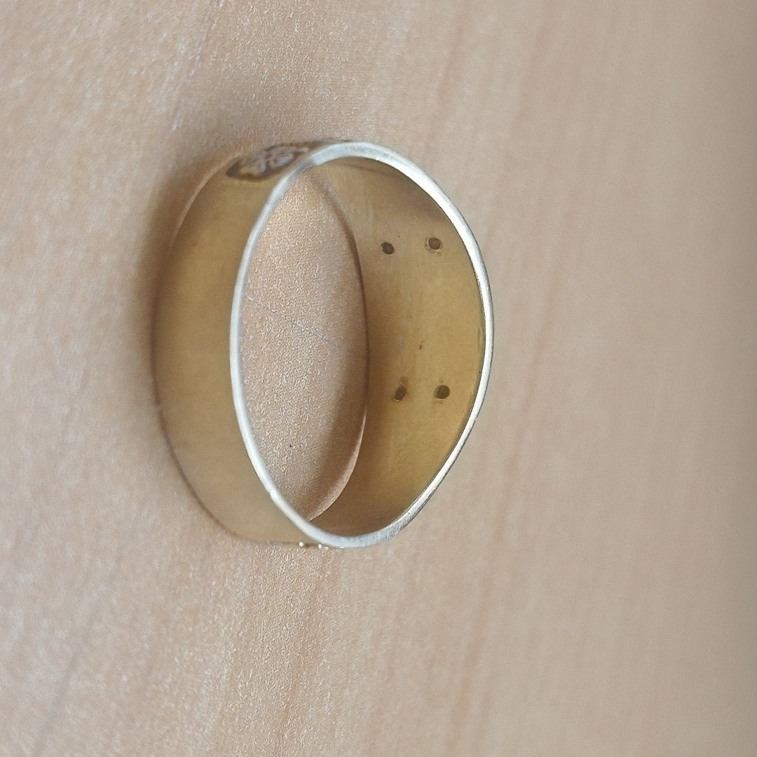 ARGOLLA DE LA SUERTE ORO 14 K 4,50 GRMS (SEMINUEVO)