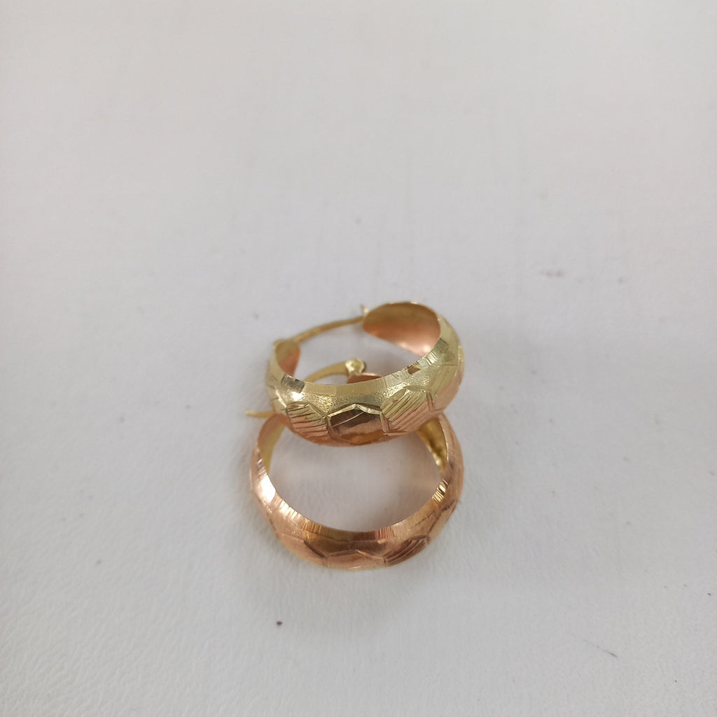 ARRACADAS PAR ORO 14 K 3 GRMS (SEMINUEVO)