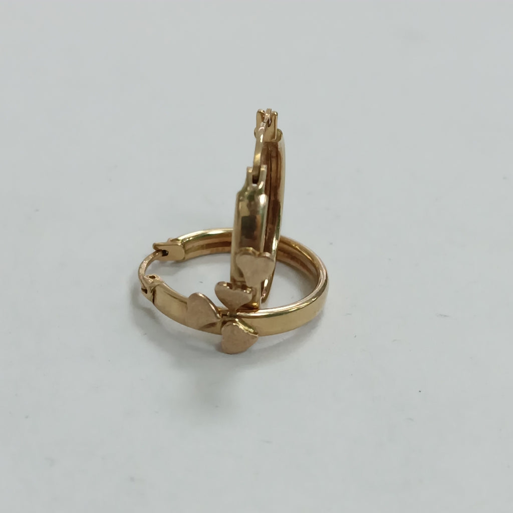 ARRACADAS PAR ORO 14 K 2.8 GRMS (SEMINUEVO)