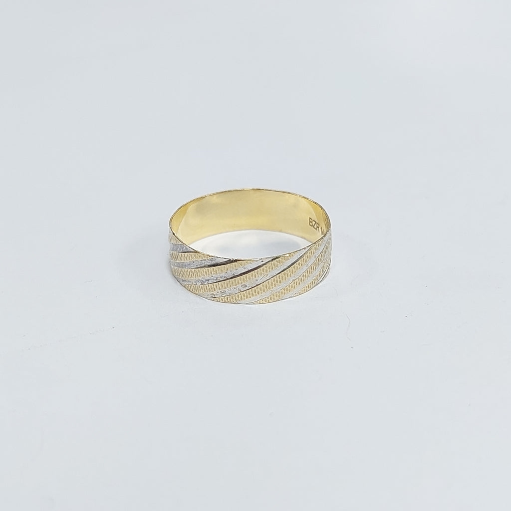 ARGOLLA ORO, RODIADO 14 K 2.3 GRMS (SEMINUEVO)