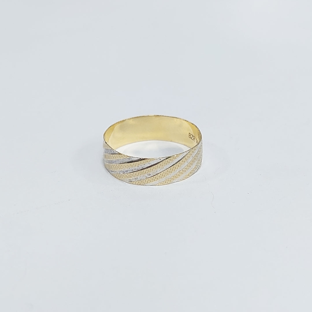 ARGOLLA ORO, RODIADO 14 K 2.3 GRMS (SEMINUEVO)