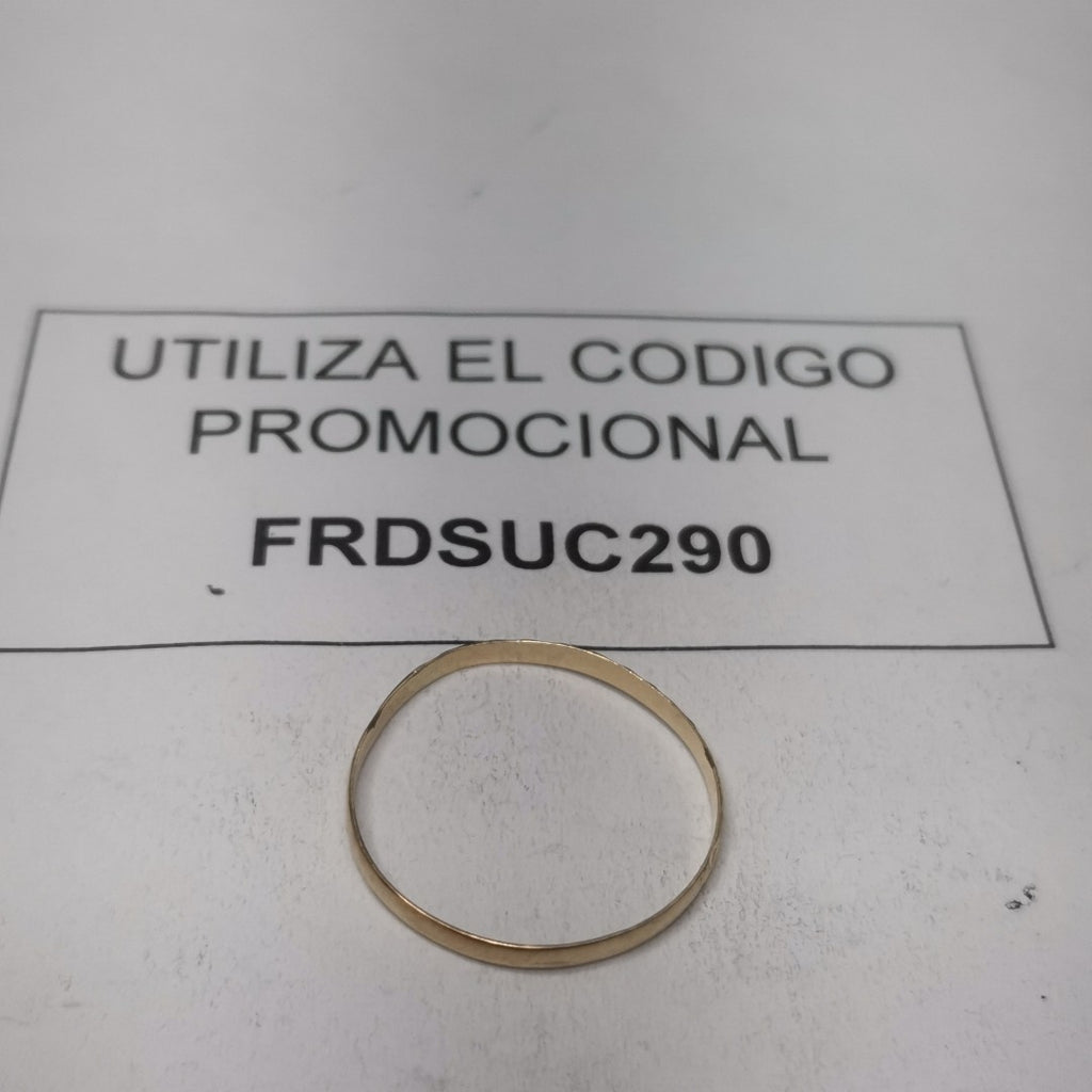 ARGOLLA ORO 14 K 0.6 GRMS (SEMINUEVO)