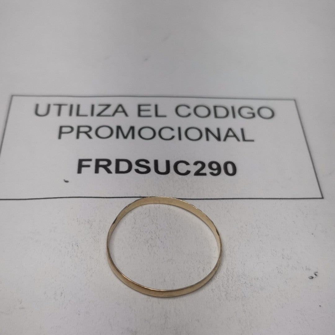 ARGOLLA ORO 14 K 0.6 GRMS (SEMINUEVO)