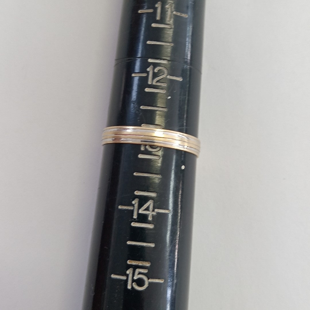 ARGOLLA ORO, RODIADO 14 K 1.6 GRMS (SEMINUEVO)