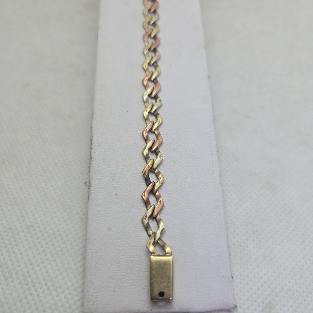 ESCLAVA ORO COMBINADO 10 K 7,20 GRMS (SEMINUEVO)
