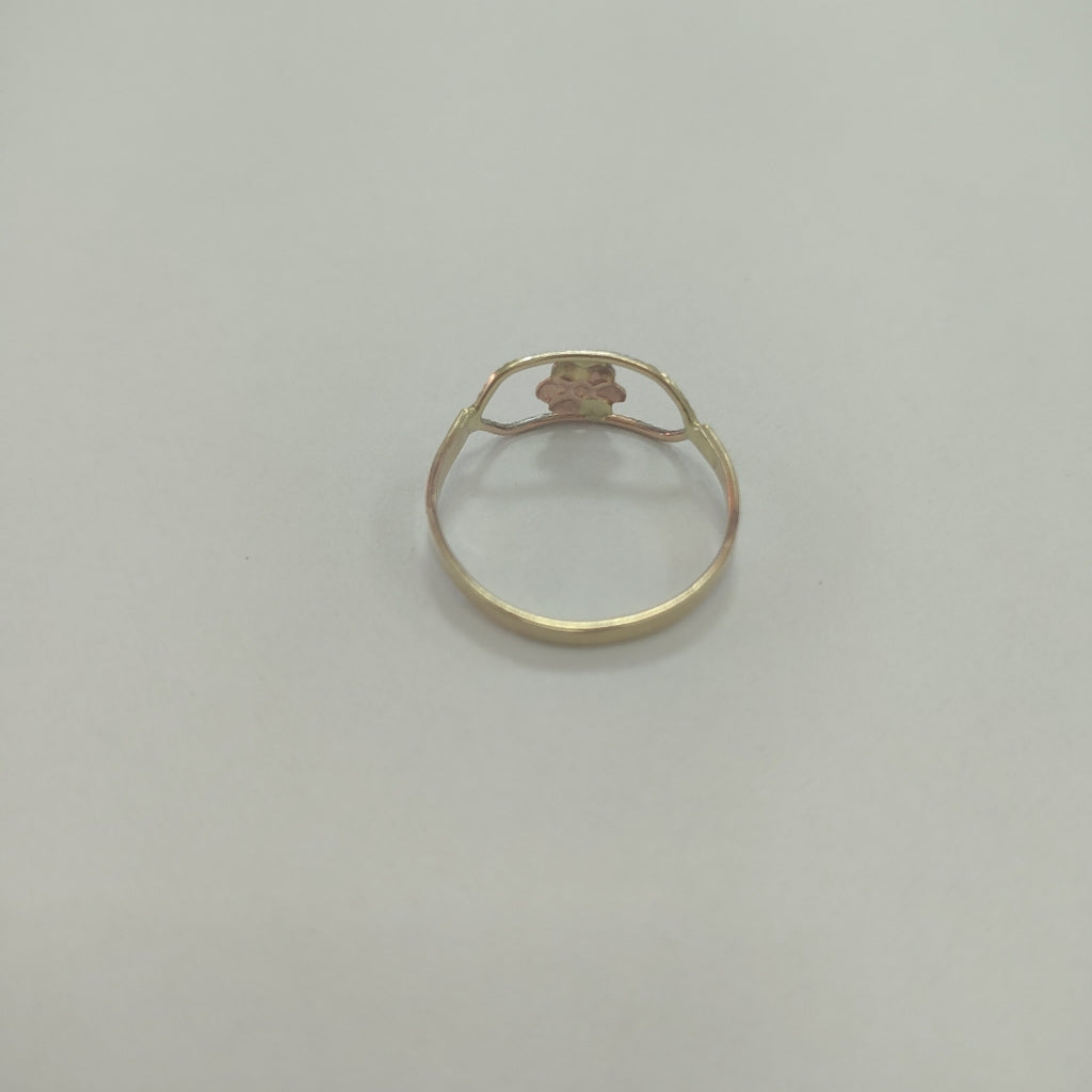 ANILLITO ORO COMBINADO 10 K 1.3 GRMS (SEMINUEVO)
