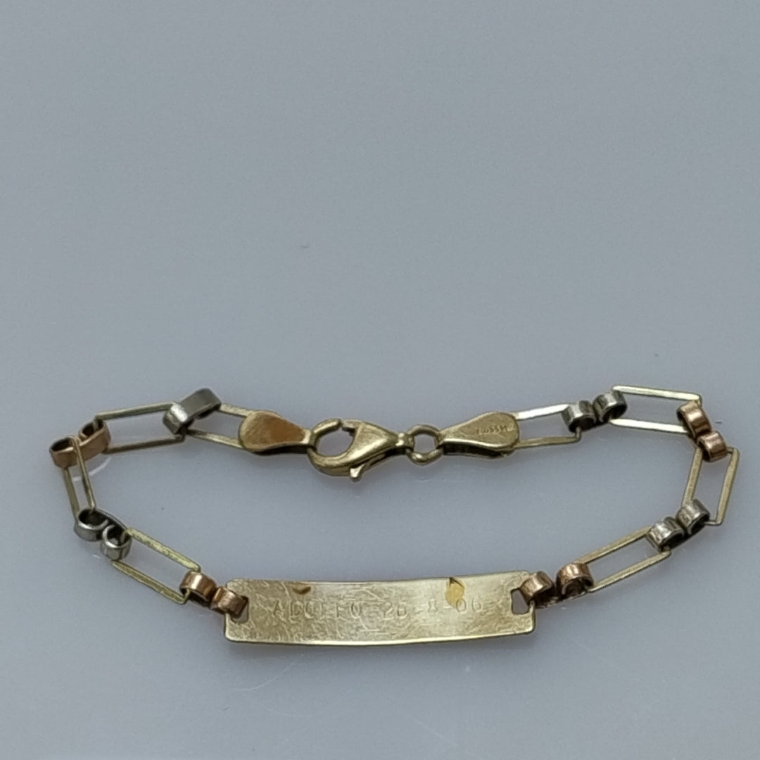 ESCLAVA ORO 14 K 3.1 GRMS (SEMINUEVO)