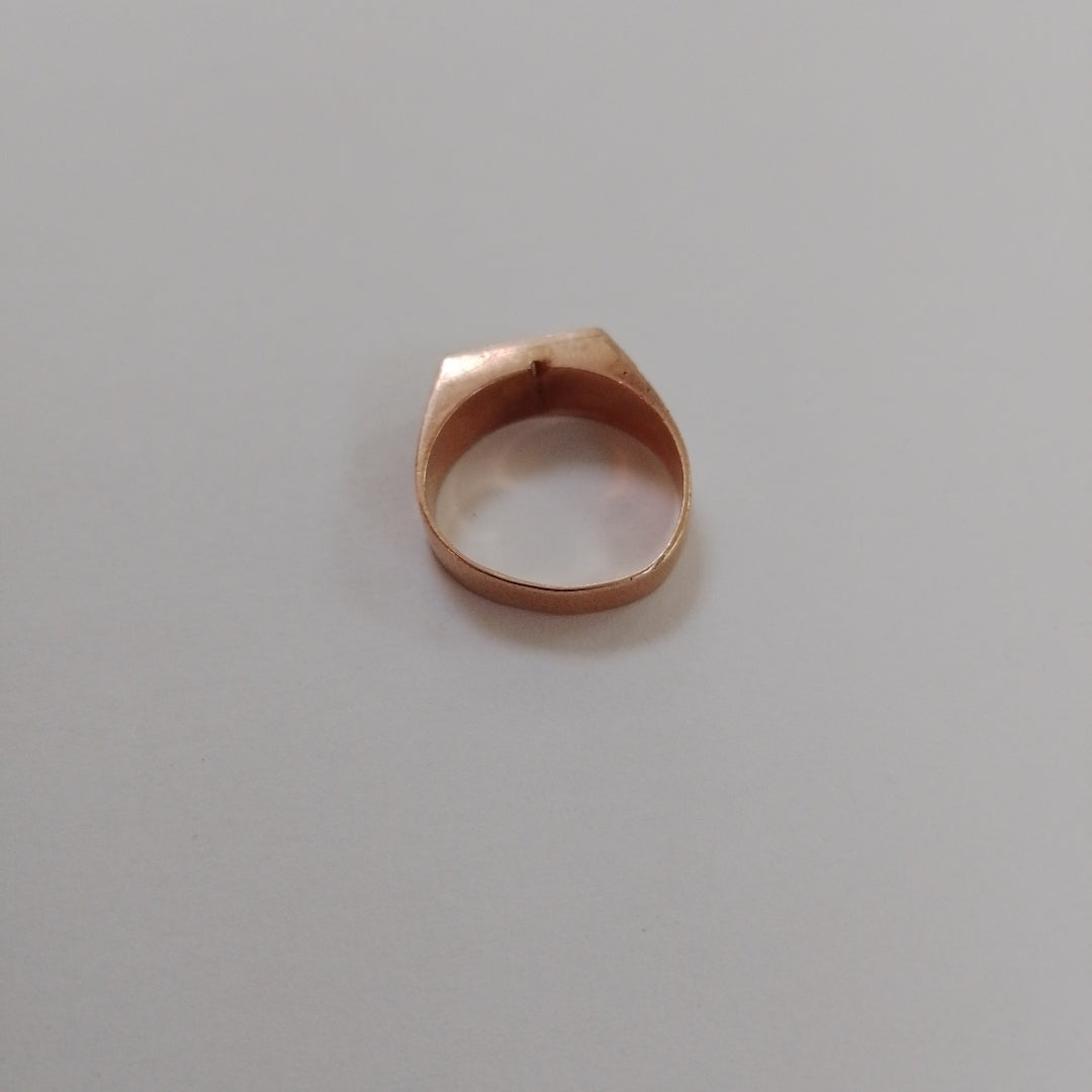 ANILLO DE GRADUACIÓN ORO 10 K 5.4 GRMS (SEMINUEVO)