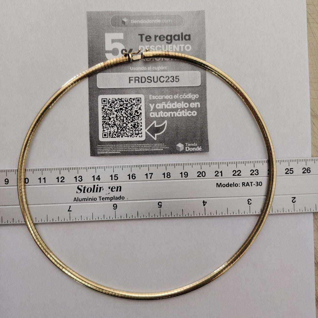 CADENA ORO 14 K 24,90 GRMS (SEMINUEVO)