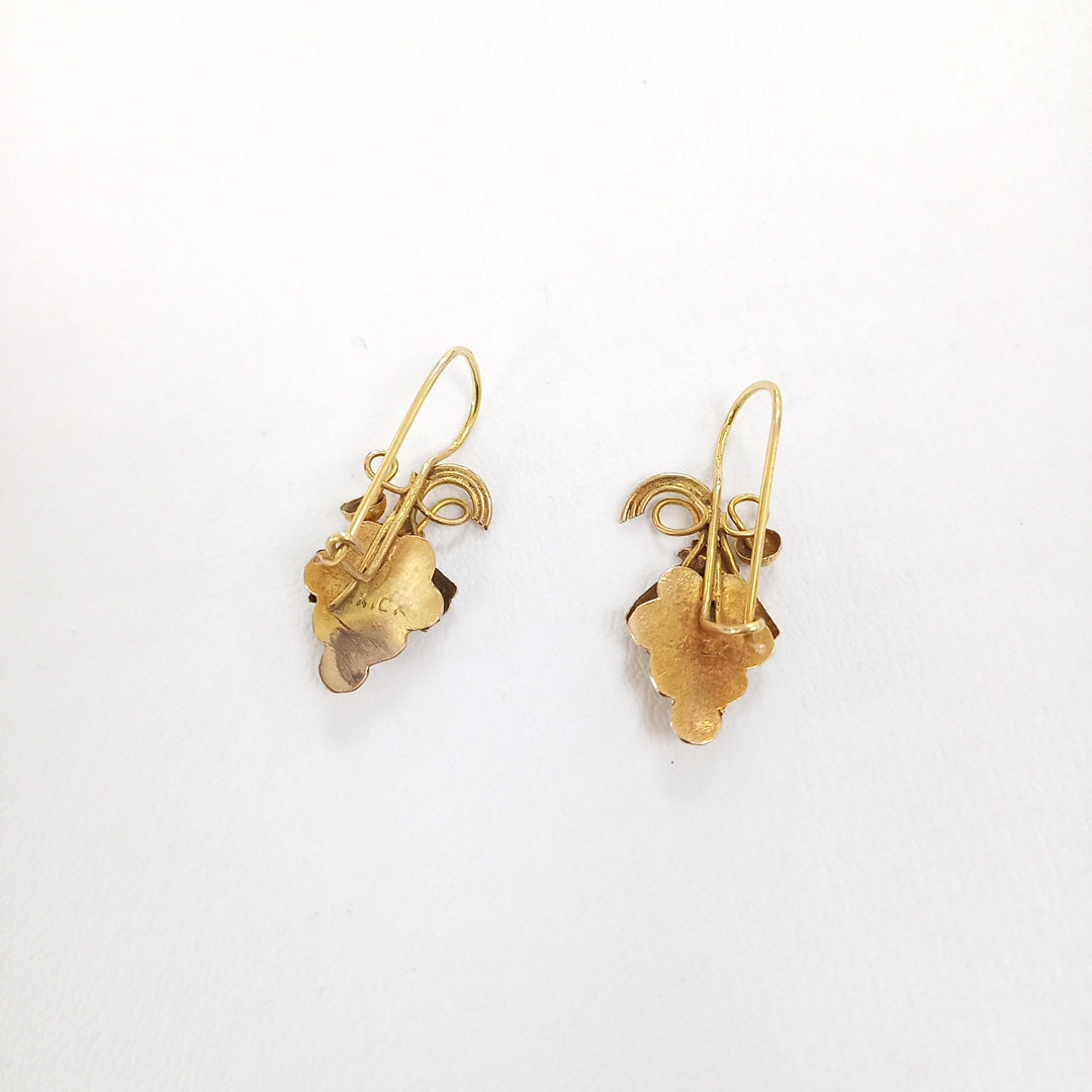 ARETES PAR ORO 10 K 3.6 GRMS (SEMINUEVO)
