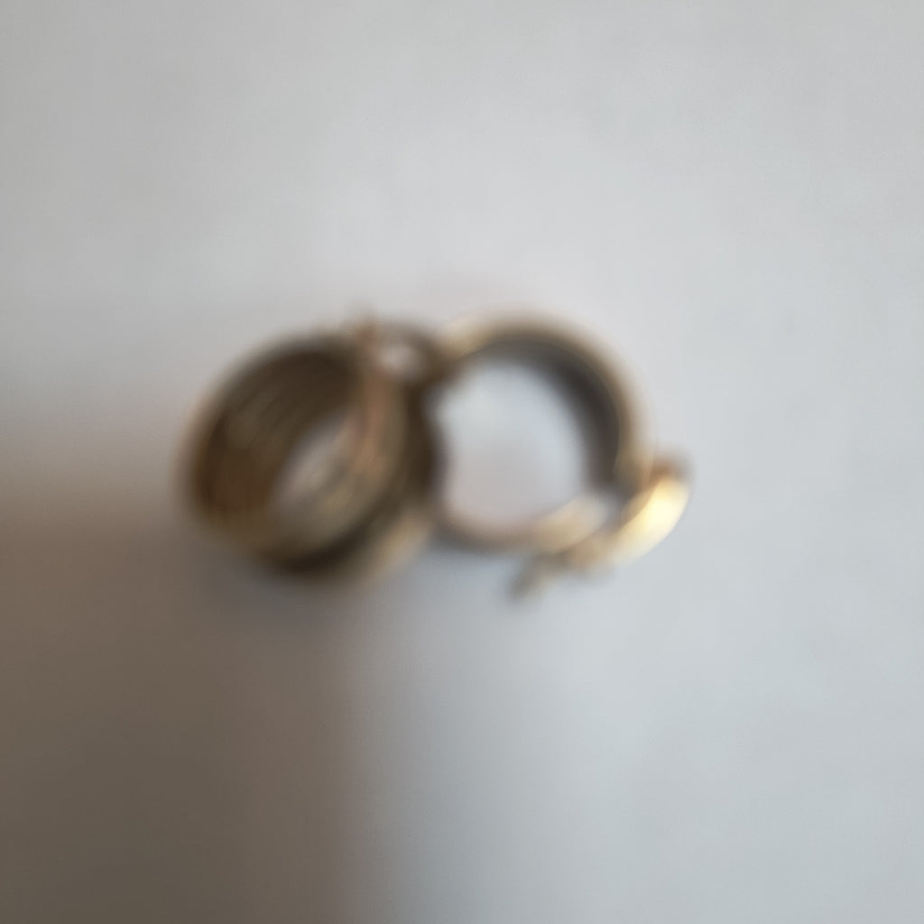 ARETES PAR ORO 10 K 5.5 GRMS (SEMINUEVO)