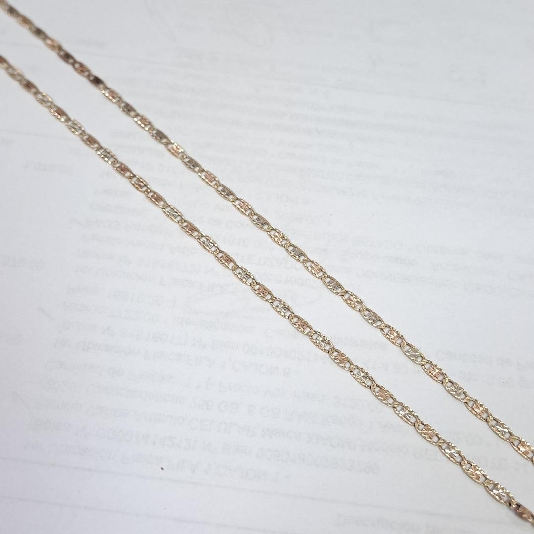 CADENA ORO 14 K 4,80 GRMS (SEMINUEVO)