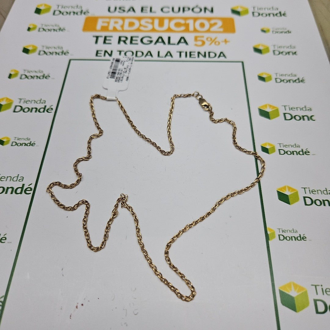 CADENA ORO 10 K 4,90 GRMS (SEMINUEVO)